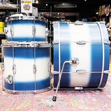C&C CUSTOM DRUMS USED 中古 Player Date I 3pc Set [20BD，13TT，16FT/Classic Blue & Silver Bop Duco] 画像10