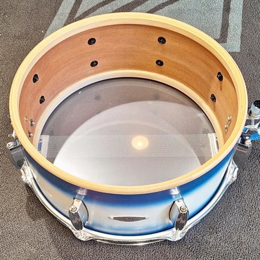 C&C CUSTOM DRUMS USED 中古 Player Date I 14×6.5 Snare Drum [Classic Blue & Silver Bop Duco] 画像8