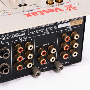 Vestax PMC-27mk2 DF CUSTOM #220664 【アップサイクル品(整備済)】 画像6