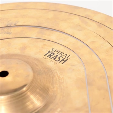 Zildjian USED 中古 FX Spiral Trash 18'' [NAZL18FXSPL]【シンバルバッグ付属】 画像1