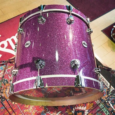 dw 【値下げしました！】Collector's Pure Maple 4pc Drum Kit [BD22，FT16，TT12&10 / Purple Glass FinishPly]【店頭展示特価品】 画像6
