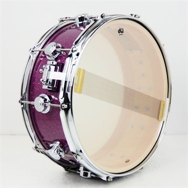 dw 【秋のスーパーセール】DRX15514SSC099 [Collector's Pure Maple Snare Drum VLT Shell 14×5.5 / Purple Glass FinishPly]【店頭展示特価品】 画像4