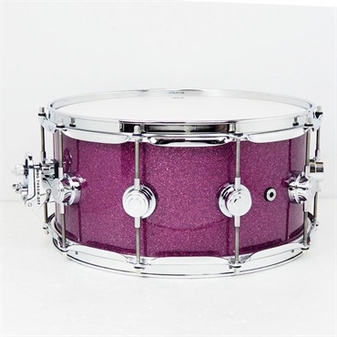 dw 【創業50周年大決算SALE】DRX16514SSC099 [Collector's Pure Maple Snare Drum VLT Shell 14×6.5 / Purple Glass FinishPly]【店頭展示特価品】 画像1
