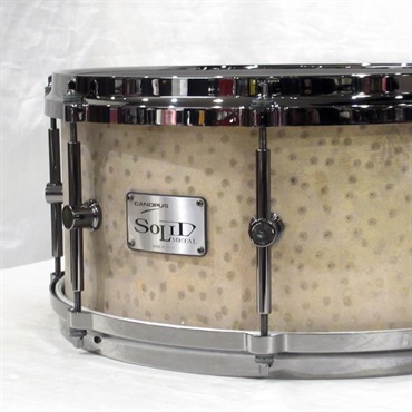 CANOPUS 【値下げしました！】SMB2-1465 [Patina Solid Brass Snare Drum 14''×6.5'']【店頭展示特価品】 画像1