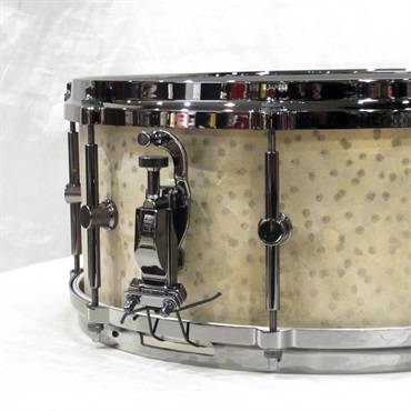 CANOPUS 【値下げしました！】SMB2-1465 [Patina Solid Brass Snare Drum 14''×6.5'']【店頭展示特価品】 画像2