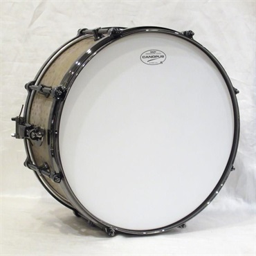 CANOPUS 【値下げしました！】SMB2-1465 [Patina Solid Brass Snare Drum 14''×6.5'']【店頭展示特価品】 画像5