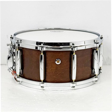 Pearl 【創業50周年大決算SALE】Masters Maple Pure Snare Drum 14×6.5 - #382 Nature Waulnut [MP4P1465S/C #382]【店頭展示特価品】 画像1