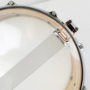 Pearl 【創業50周年大決算SALE】Masters Maple Pure Snare Drum 14×6.5 - #382 Nature Waulnut [MP4P1465S/C #382]【店頭展示特価品】 画像7