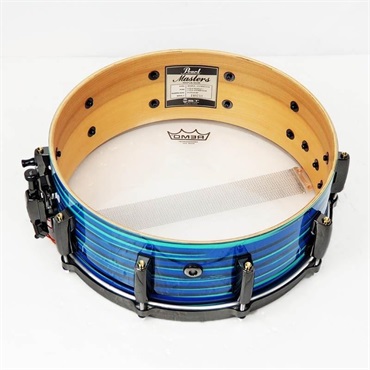 Pearl MMGC1450S/BN #T10 [Masters Maple Gum 14×5 Snare Drum - Blue Swirl w/Nickel Hardware]【Pearlファクトリーツアー2024オーダー品】【店頭展示特価品】 画像8