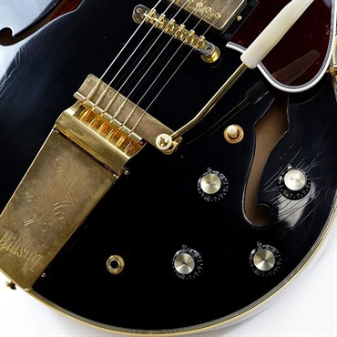 Gibson Murphy Lab 60s ES-355 Reissue w/Maestro Light Aged (Ebony) SN.A92862 【特価】 画像4