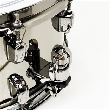 TAMA USED 中古 LBR1465 [S.L.P. -Sound Lab Project- Black Brass 14×6.5] 画像5