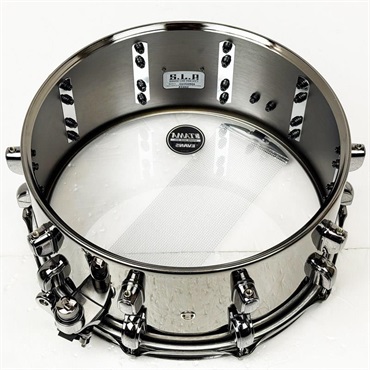 TAMA USED 中古 LBR1465 [S.L.P. -Sound Lab Project- Black Brass 14×6.5] 画像8