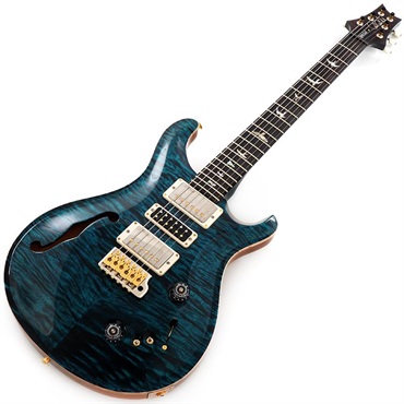 P.R.S. 【Paul Reed Smith氏サインイン入りバックプレート付属！】 Ikebe 50th Anniversary Wood Library Special Semi-Hollow (Teal) SN.0401649 画像1