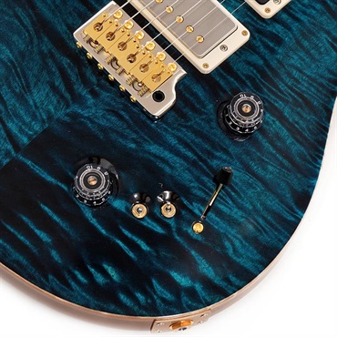 P.R.S. 【Paul Reed Smith氏サインイン入りバックプレート付属！】 Ikebe 50th Anniversary Wood Library Special Semi-Hollow (Teal) SN.0401649 画像4