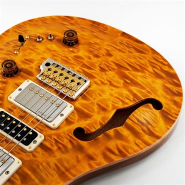 P.R.S. 【Paul Reed Smith氏サインイン入りバックプレート付属！】 Ikebe 50th Anniversary Wood Library Special Semi-Hollow (Honey Gold) SN.0402027 【2025年生産品】 画像9