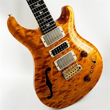 P.R.S. 【Paul Reed Smith氏サインイン入りバックプレート付属！】 Ikebe 50th Anniversary Wood Library Special Semi-Hollow (Honey Gold) SN.0402027 【2025年生産品】 画像10