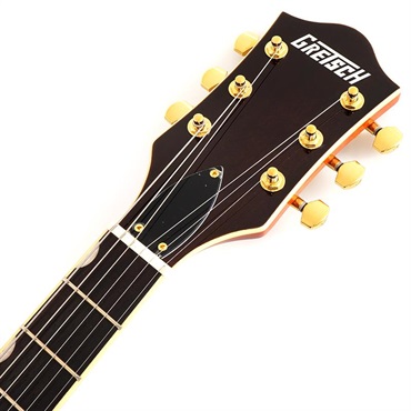 GRETSCH Electromatic LTD Flame Okoume Broadkaster Double-Cut with Bigsby（Roundup Orange） 画像6