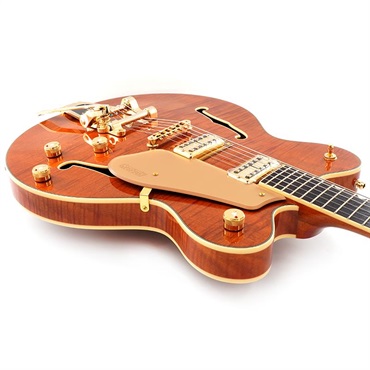 GRETSCH Electromatic LTD Flame Okoume Broadkaster Double-Cut with Bigsby（Roundup Orange） 画像8