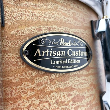 Pearl 【創業50周年大決算SALE】DABM1465S/C #ATB [Artisan Custom Limited ～Shell By DrumArt～ Snare Drums 14×6.5/Balkan Maple/Antique Texture Bronze]【在庫処分特価品】 画像2