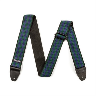 Dunlop (Jim Dunlop) 【夏先取り大特価セール】D67-31 JACQUARD BLACK WATCH PLAID STRAP 画像1