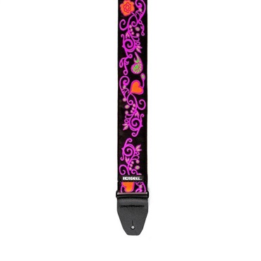 Dunlop (Jim Dunlop) 【夏先取り大特価セール】JH22 JIMI HENDRIX BLACKLIGHT MONTEREY PINK STRAP 画像2