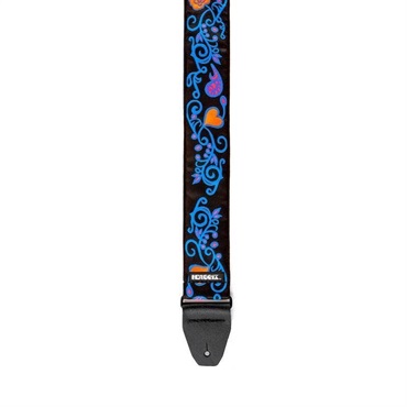 Dunlop (Jim Dunlop) 【夏のボーナスセール】 JH24 JIMI HENDRIX BLACKLIGHT MONTEREY BLUE STRAP 画像2