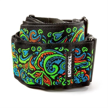 Dunlop (Jim Dunlop) 【夏のボーナスセール】 JH27 JIMI HENDRIX BLACKLIGHT LOVE DROPS BLUE STRAP 画像1
