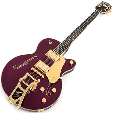 GRETSCH Professional Collection Broadkaster Jr. LX Center Block with String-Thru Bigsby （Blackberry／Ebony） 画像1