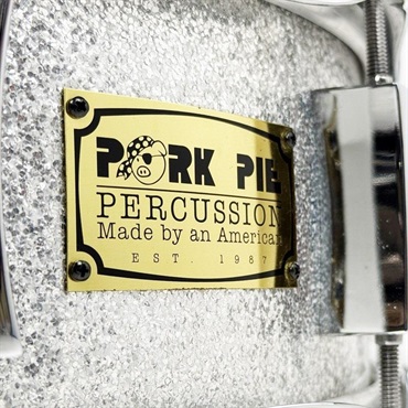 PORK PIE 【史上最大決算セール】USED 中古 8ply Maple Snare Drum 14×5 - Silver Sparkle Wrap 値下げしました！ 画像1