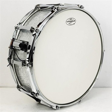 PORK PIE 【史上最大決算セール】USED 中古 8ply Maple Snare Drum 14×5 - Silver Sparkle Wrap 値下げしました！ 画像2