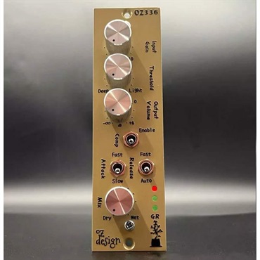 oz design 【受注生産品:2~3週間程度】 OZ-336 500 module Optical Compressor Transformer version (オズデザイン)(500シリーズ)(コンプレッサー) 画像1