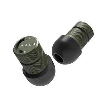 AZLA POM1000 II Military(ミリタリー)(アズラ)(ライブ用イヤープラグ)(耳栓)(密閉モード)(開放モード)(ポム栓) 画像1