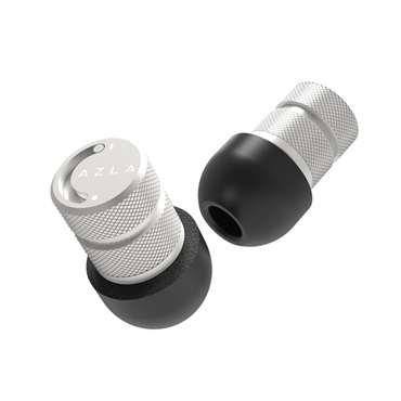 AZLA POM1000 II Silver(シルバー)(アズラ)(ライブ用イヤープラグ)(耳栓)(密閉モード)(開放モード)(ポム栓) 画像1