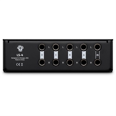 Black Lion Audio LS-4(ブラックライオンオーディオ)(ラインセレクター)(入力1系統出力4系統)(パッシブ) 画像2