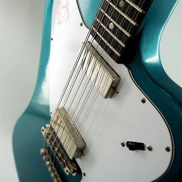 Gibson 【GIBSON×AQUBEストラッププレゼント】1965 Non-Reverse Firebird V 12-String Reissue Aqua Mist VOS 【S/N CS501409】 画像9