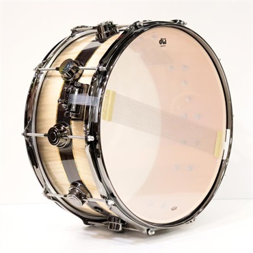dw 【イケベ楽器店創業50周年記念モデル】DR366514SSN-DC3 [Collector's Pure Maple ''333'' Shell 14x6.5 / Quick Candy Black Burst over Italian Sycamore Exotic Veneer - Ziricote Inlay w/ Gold Leaf Pinstripes] 画像6