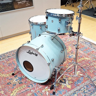 Ludwig USED 中古品 NeuSonic DOWNBEAT OUT FIT 3pc Kit [Skyline Blue/LN24023TX3R][ProtectionRacketケース付属] 画像2