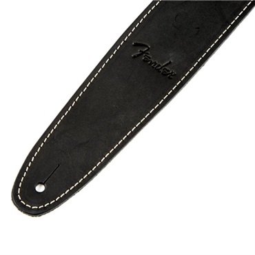 Fender USA 【夏のボーナスセール】 BALL GLOVE LEATHER STRAP BLACK 2.5INCH (0990607006) 画像1