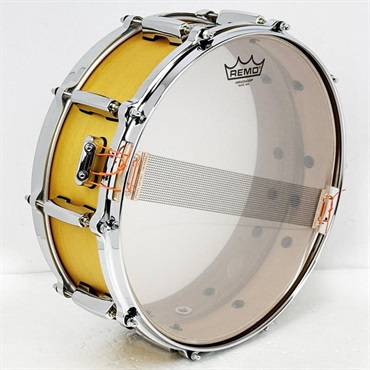 Pearl 【ブラックフライデーセール】MMGP1450S/C #882 [Massters Maple Gum Snare Drum 14×5/Matt Aztec Gold]【店頭展示特価品】 画像4