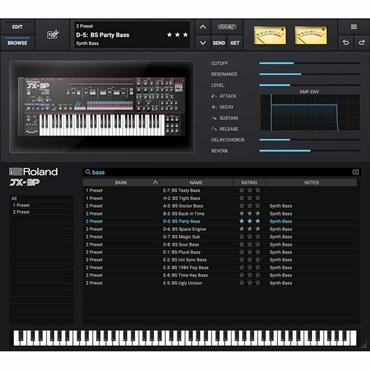 Roland JX-3P Software Synthesizer [Lifetime Key] (ローランド)(ソフトシンセ)(オンライン納品)(2時間以内に納品) 画像4