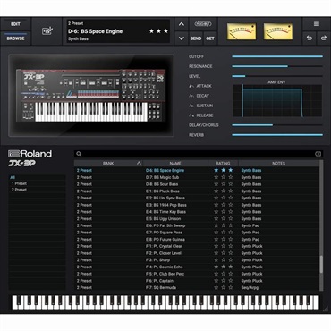 Roland JX-3P Software Synthesizer [Lifetime Key] (ローランド)(ソフトシンセ)(オンライン納品)(2時間以内に納品) 画像5