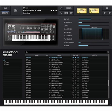Roland JX-3P Software Synthesizer [Lifetime Key] (ローランド)(ソフトシンセ)(オンライン納品)(2時間以内に納品) 画像6