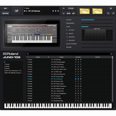 Roland 【ローランドクラウド期間限定オファー！】JUNO-106 Software Synthesizer [Lifetime Key] (ローランド)(ソフトシンセ)(オンライン納品)(2時間以内に納品) 画像2