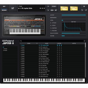 Roland JUPITER-8 Software Synthesizer [Lifetime Key] (ローランド)(ソフトシンセ)(オンライン納品)(2時間以内に納品) 画像1