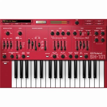 Roland SH-101 Software Synthesizer [Lifetime Key] (ローランド)(ソフトシンセ)(オンライン納品)(2時間以内に納品) 画像1