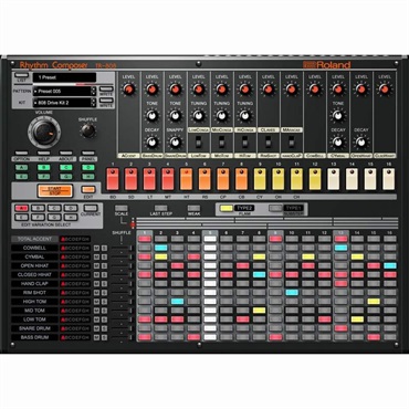 Roland TR-808 Software Rhythm Composer [Lifetime Key] (ローランド)(ソフトシンセ)(オンライン納品)(2時間以内に納品) 画像3