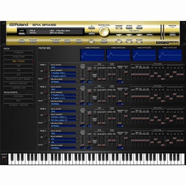 Roland SRX BRASS Software Synthesizer  [Lifetime Key] (ローランド)(ソフトシンセ)(オンライン納品)(2時間以内に納品) 画像4