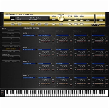Roland SRX BRASS Software Synthesizer  [Lifetime Key] (ローランド)(ソフトシンセ)(オンライン納品)(2時間以内に納品) 画像8