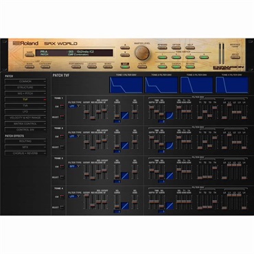 Roland SRX WORLD Software Synthesizer [Lifetime Key] (ローランド)(ソフトシンセ)(オンライン納品)(2時間以内に納品) 画像3