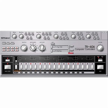 Roland TR-606 Software Rhythm Composer [Lifetime Key] (ローランド)(ソフトシンセ)(オンライン納品)(2時間以内に納品) 画像1